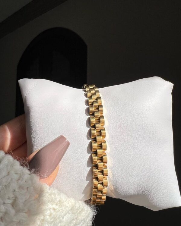 Bracelet Chaîne Doré Classique