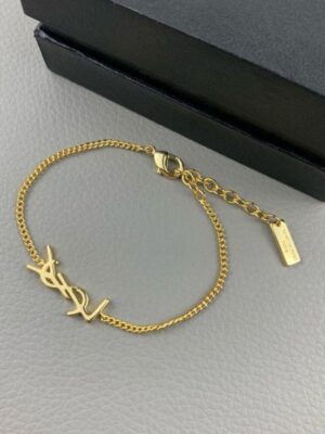 Bracelet Chaîne Doré Élégance Signature